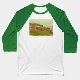 Urqhart Castle in Loch Ness Baseball T-Shirt